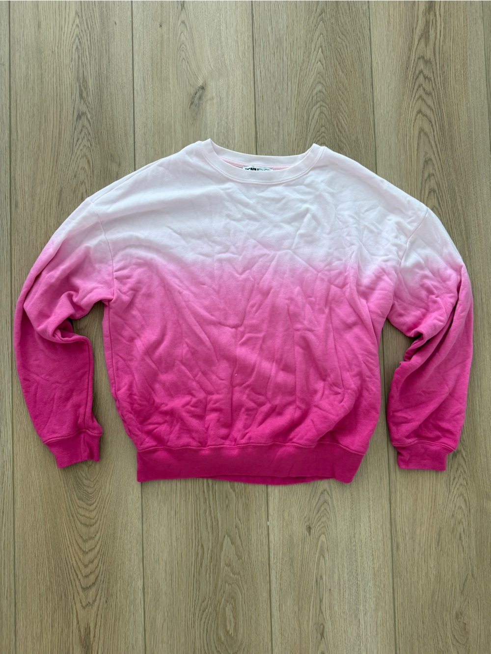 Beach Riot Pink to White Ombre Sweatshirt